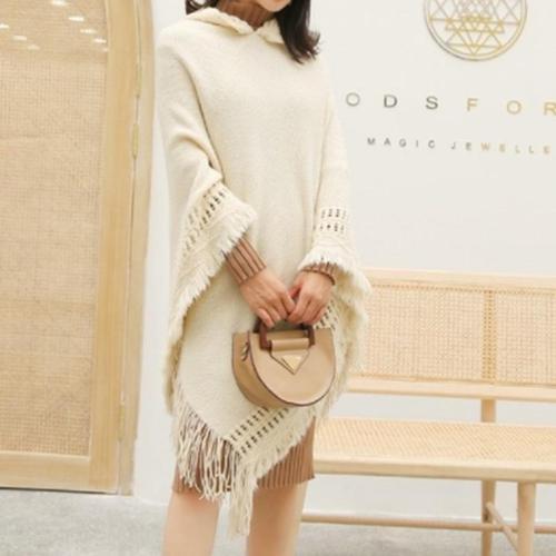 poncho classique femme