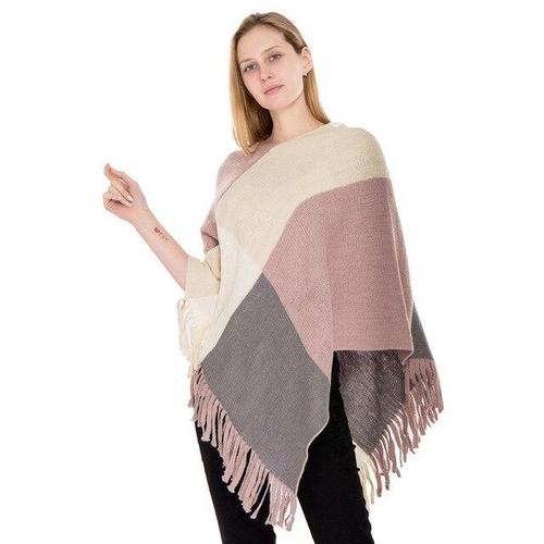 poncho hivernal chic