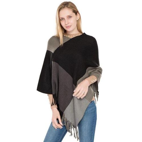 poncho femme élégant
