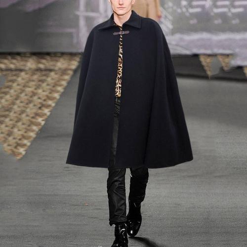 mode poncho homme