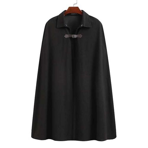 poncho long-chaud homme