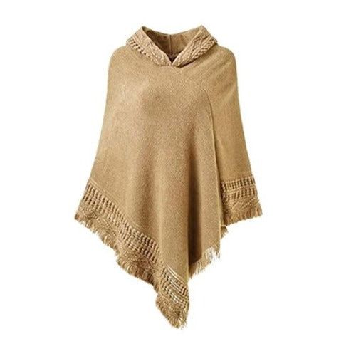 poncho bohème chic