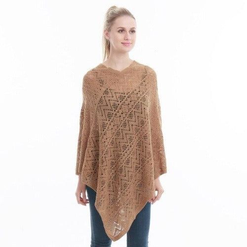 poncho léger femme