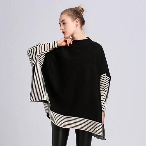 Poncho cachemire style