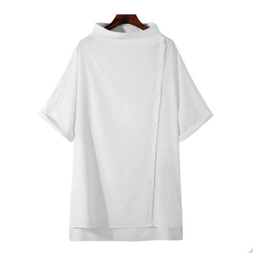 poncho long-fin blanc