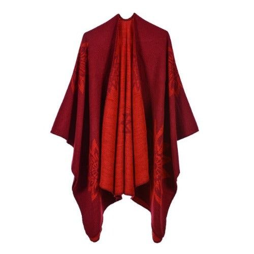 Mode Poncho Coton