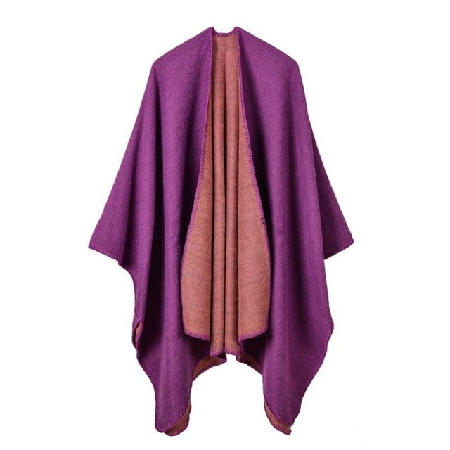 poncho versatile femme