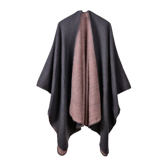 poncho polyacrylique