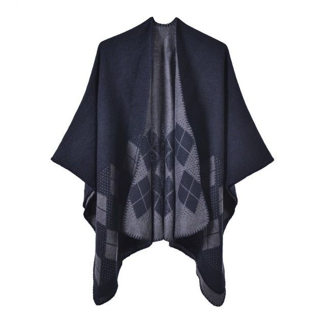 poncho femme élégant