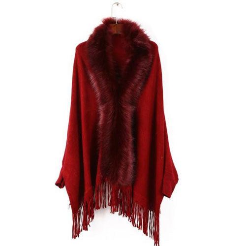 poncho tendance coton